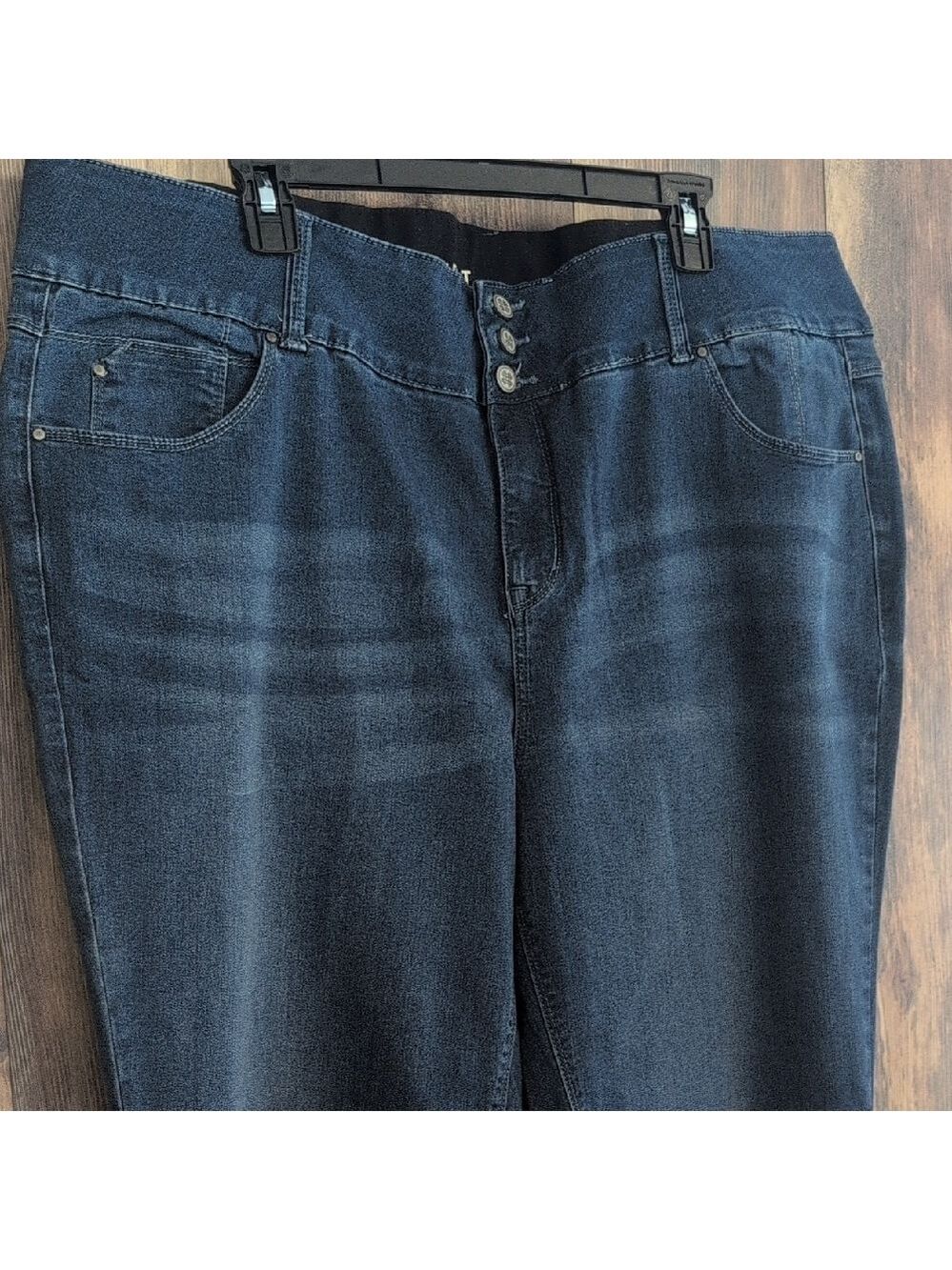 Laurie Felt LA Silky Denim Curve Ankle Vital Stretch Skinny Jeans 2XT    -c113